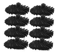 MUELODSIC 8pcs Folding Umbrella Top Screw Caps Replacement Umbrella End Tip Replacement Accessories for Enhanced Stability Easy Installation Suitable for Travel and Outdoor Use