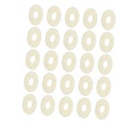 MUELODSIC 90 Pieces White Piano Felt Cushions 12x4x1mm Piano Keyboard Washers Tuning Maintenance Regulating Tool Keyboard Balance Pads