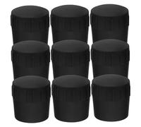 MUELODSIC 9pcs Rubber Guitar Holder Leg Pad Acoustic Guitar Stand Floor Pad Stand Foot Protector for Storage