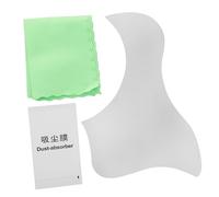 MUELODSIC Acoustic Guitar Pickguard Scratch Protection Hummingbird Shape Self Adhesive Cover for Folk Guitars