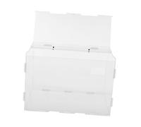 MUELODSIC Acrylic Reptile Terrarium Box with Ventilation Transparent Portable Climbing Habitat for Spiders Lizards and Small Crawling Pets Escape-preventive Design for Outdoor Use