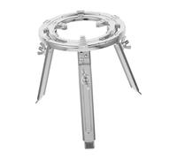 MUELODSIC Adjustable Aluminum Alloy Lab Tripod Stand Large Stable Support for Alcohol Burner Lamp Chemistry Experiment Heating Equipment