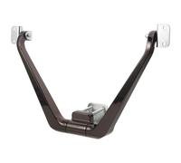 MUELODSIC Adjustable Aluminum Alloy Sofa Headrest Hinge Connector in Gunmetal Black, Sofa Backrest Pillow Gear Accessory with Angle Adjuster for Couch and Bed Replacement