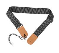 MUELODSIC Adjustable Nylon Ukulele Shoulder Strap for Kids and Adults, Grey Ukulele Sling with Vintage Style for Acoustic and Electric Instruments, Comfortable Instrument Strap for Concert