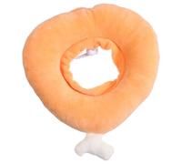 MUELODSIC Adjustable Plush Anti-Bite Pet Protective Collar for Cats and Dogs, Soft Cartoon Neck Cone, Kitten Cat Scratch Prevention Collar for Post-Surgery Care