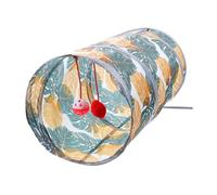 MUELODSIC Adorable Cat Tunnel for Indoor Cats Wear-resistant Kitten Tunnel Exercise and Stress Relief Interactive Pet Supplies