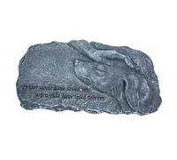 MUELODSIC Angel Dog Memorial Stone Resin Garden Statue Tribute for Pets Pet Memorial Stones Garden Ornament with Loving Touch Design for Dog Lovers