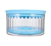 MUELODSIC Anti-spill Floating Dog Water Bowl Capacity No Mess Pet Feeder Station Whisker-friendly Design Stable Base for Indoor Outdoor Travel Road Trip Use
