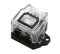 MUELODSIC Audio Amplifier Insurance Car Audio Wire Holder Distribution Block Car Splitter Ground Wire Box for Amplifier