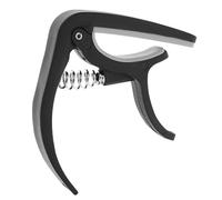 MUELODSIC Black Plastic Capo for Classical Guitar and Ukulele with Compact Design to Improve The Accuracy of Tuning for Beginners and Professionals as A Christmas Or Birthday