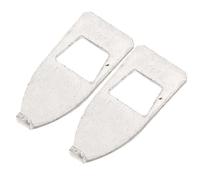 MUELODSIC Bow Silver Suitable for Music Schools and Beginners 2pcs Metal Violin Bow Tips Violin Repair Parts Protective Accessories for Stringed Instruments