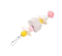 MUELODSIC Calcium Supplement Parrot Chewing Hanging Bird Nibbling Plaything for Mental and Physical Health Safe Pet Bird Chew for Macaw Cockatiel African Grey