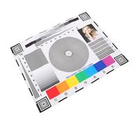 MUELODSIC Cctv Camera Focus Test Chart 40X30Cm Adhesive Calibration Card for Ip Camera Lens Sharpness Adjustment Alignment Tool