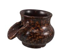 MUELODSIC Ceramic Jar Water Fountain with Tranquil Flow Handmade Outdoor and Indoor Garden Spitter Decorative Pump for Fish Tank and Patio Humidifying Traditional Craft Pot for Home Office