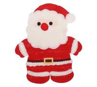 MUELODSIC Christmas Santa Claus Embroidered Patch Large Xmas Sewing Accessory for Clothing Backpack Hat DIY Repair Stitching Seasonal Holiday Craft Applique