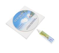 MUELODSIC Cleaning Disc with Brush Set for CD Vcd Dvd Players Deep Groove Cleaning Materials Prevents Skipping Freezing Loading Issues Kit for Player Maintenance