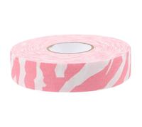 MUELODSIC Cloth Hockey Tape Pink Zebra Pattern Non-slip Protective Grip Tape for Ice Hockey Sticks with Easy-cut Feature and Abrasion Resistance