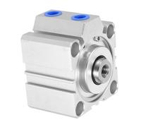 MUELODSIC Compact Aluminium Alloy Pneumatic Cylinder Thin Design High-Speed Control for Industrial Automation and Woodworking Machinery with Compatibility and Low Maintenance