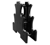 MUELODSIC Compact Dumbbell Storage Rack Stand Lightweight Weight Holder for Home Gym Fitness Wear-resistant Design Supports Various Dumbbells Easy to Move and Space-saving