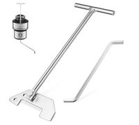 MUELODSIC Compact Garbage Disposal Unjamming Wrench with User-Friendly Design for Kitchen Sink Jam Clearing Versatile Tool Collection Compatible with Multiple Disposal Models Space-Saving
