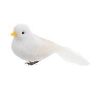 MUELODSIC Cute Cartoon White Dove Car Antenna Topper Weather Resistant Roof Decoration Easy Install Car Accessory for Exterior Styling Kawaii Vehicle Aerial Ornament