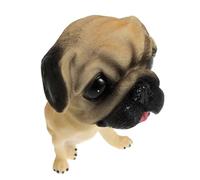 MUELODSIC Cute Resin Bobblehead Dog Ornament for Car Dashboard with Easy Installation, Adorable Cartoon Dog Design, for Car Decoration and Interactive Bobble Head Feature