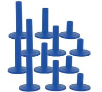 MUELODSIC Cymbal Stand Sleeves Cymbal Replacement Parts Plastic 12pcs Drum Accessories Blue Extending Service Life and Protecting the Drum with Stylish Appearance for Kits