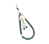 MUELODSIC Delicate Beaded Phone Strap Creative Bodhi Wrist Lanyard for Mobile Phones Music Players USB Drives Stylish Anti-lost Handheld Accessory for Women