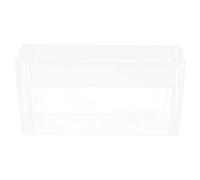 MUELODSIC Detachable Acrylic Game Handle Cover Box for Switch Oled Transparent Dustproof Protector Compatible with Heat Dissipation Case Precise Fit Gaming Display Storage