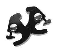 MUELODSIC Detachable Rotary Luggage Rack Buckle Clips for Motorcycle Luggage Racks Locking Bar Clips with Quick-Release Design Compatible with Harley Davidson Cruiser Bikes