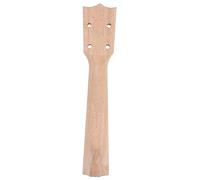 MUELODSIC DIY Classical Shape Ukulele Neck Natural Wood Durable Solid Wood Finger Plate for Concert Ukulele Safe Handmade Instrument Accessory for Beginners and Family Practice