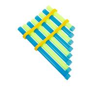 MUELODSIC DIY Small Pan Flute Musical Instrument for Self-assembly Panpipe Educational Science Experiment Enhances Creativity and Sound Perception