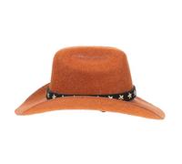 MUELODSIC Dog Cowboy Hat Decorative Pet Dog Hat with Breathable Lining for Parties Birthdays Christmas Family Portraits Safe Comfortable Headwear Accessory