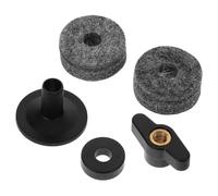MUELODSIC Drum Cymbal Mount Plastic Sleeves Felt Material Cymbal Replacement Accessories Drum Set Maintenance