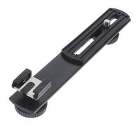 MUELODSIC Dual Mount Extension Bracket for Flash and Microphone Stand with Aluminum Alloy and Iron Build, Creative Design for Video Conference and Live Broadcast Use, Portable Fill Light