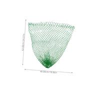 MUELODSIC Durable Wear Fishing Catching Mesh Net Replacement for Freshwater and Saltwater Use Large Capacity Practical Fish Basket for Outdoor River Lake Sea and Boat Fishing