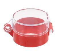 MUELODSIC Emergency Stop Button Protective Cover Red ABS Push Button Switch Guard 2.1X2.1X1.4 Inch High Impact Resistant for Industrial and Home Environments