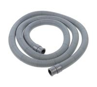 MUELODSIC Extension Drain Hose for Washing Machine Flexible Corrosion-Resistant Discharge Pipe with Smooth Wide Interior for Fast Flow Leak-Resistant Replacement for Washer Drain Pipe