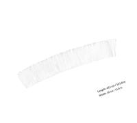 MUELODSIC Florist Wrapping Paper Wavy Design Bouquet Packaging Paper Large White Polyester Roll Beautiful Flower Shop and Family Use Wrap for Bouquets and Flowers
