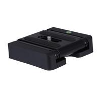 MUELODSIC Foldable Z Type Camera Platform Mount with Screw Plastic Quick Release Board for DSLR Smartphone Tablet Tripod Support Portable Desktop Stand for Home and Outdoor Use