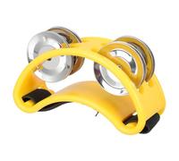 MUELODSIC Foot Tambourine with Bells and Frame Musical Percussion Instrument for Adults for Parties Music Classes and Performances