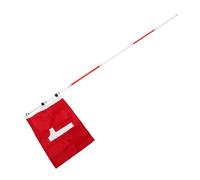 MUELODSIC Golf Training Flagstick Set with Stable Green Hole Cup Portable Section Golf Pole for Backyard Driving Range and Putting Practice