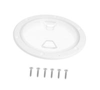 MUELODSIC Grade Transparent Deck Hatch Cover Boat Accessory with Screw Seal for Yacht Kayak Inspection Port Versatile Deck Hatch Lid