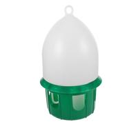 MUELODSIC Green Bird Water Drinker for Cage Use Lightweight Plastic Water Dispenser Suitable for Pigeons Parakeets Doves Quails and Indoor Birds