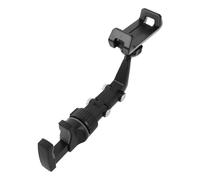 MUELODSIC Guitar Phone Mount Clamp for Live Broadcast and Video Recording Adjustable Lightweight Holder for Electric Guitar Bass Ukulele Compatible with Various Phone Portable Black