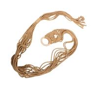 MUELODSIC Guitar Wall Decoration Macrame Hanger Boho Hanging Stand Holders for Acoustic Electric Guitars Wall Mount