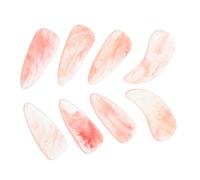 MUELODSIC Guzheng Finger Picks Small Double Protectors Engaging Pink Durable Professional Grade Guzheng Fingertip Plectrums for Young Learners Comfortable Performance and Skill Development
