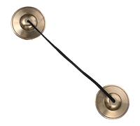 MUELODSIC Handmade Copper Yoga Cymbal Bell for Meditation and Sound Therapy Lightweight Percussion Instrument with Simple Design for Zen Practice and Healing Sessions