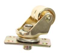MUELODSIC Heavy Duty Metal Piano Caster Wheels Upright Small Wheels for Moving Musical Instruments Suitable for Piano Frames and Flooring