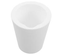 MUELODSIC High Purity Quartz Crucible Practical Metal Melting Mold for Laboratory Analysis and Smelting Ultrahigh Temperature Resistant Ingot Casting Mold with Efficient Thermal Conductivity